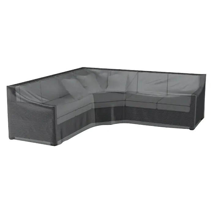 Lounge-Set Schutzhülle Aerocover - L x B x H: 270 x 270 x 90 cm, Kunststoff - Abdeckung für ein Lounge-Ecksofa aus Rattan, um Ihre Möbel vor Witterungseinflüssen zu schützen. Ideal für den Aussenbereich, wasserfest und langlebig.