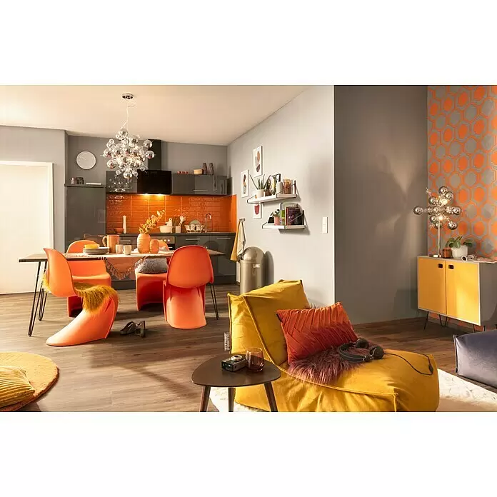 Regalux Wandboard XL4 - L x B x H: 23,5 x 118 x 3,8 cm, Weiß, Belastbarkeit: 12 kg - Stimmungsaufnahme