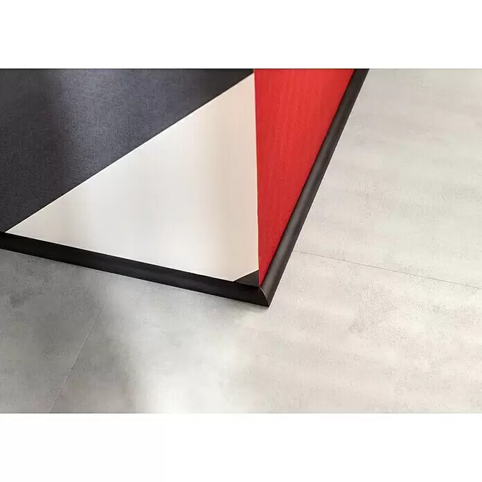 LOGOCLIC Viertelstab Schwarz - 250 cm x 14 mm x 14 mm - Stimmungsaufnahme