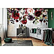 Fototapete Bunte Blumen (B x H: 368 x 254 cm, Vlies) | BAUHAUS