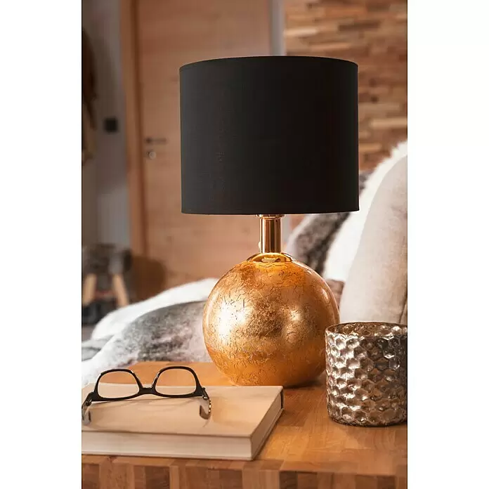 Tween Light Tischleuchte Gala - 40 W, Schwarz/Gold, G9 - Stimmungsaufnahme