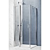 GEO Hit Pro Eckdusche B-PF200 (L x B x H: 80 x 80 x 202,2 cm, Beschichtet, Chrom, Glasstärke: 6 mm, DIN Anschlag: Links) | BAUHAUS