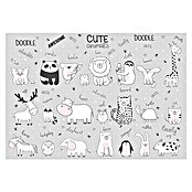 Fototapete Cute Animals I (B x H: 368 x 254 cm, Vlies) | BAUHAUS