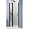 GEO Hit Pro Nischendusche B-PN200 (80 x 202,2 cm, Beschichtet, Schwarz) | BAUHAUS
