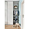 Element System Kleiderstange (80 x 2 x 3,5 cm, Chrom)