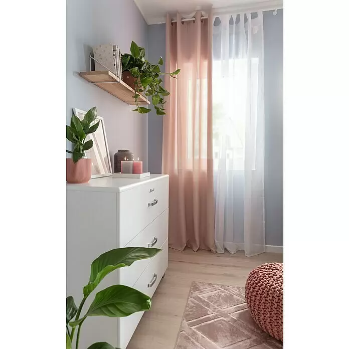 Elbersdrucke Schlaufenschal Feel Good - 140 x 255 cm, 100% Polyester, Weiß - Stimmungsaufnahme