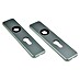 Deurbeslag klikschild PC recht 55 mm 