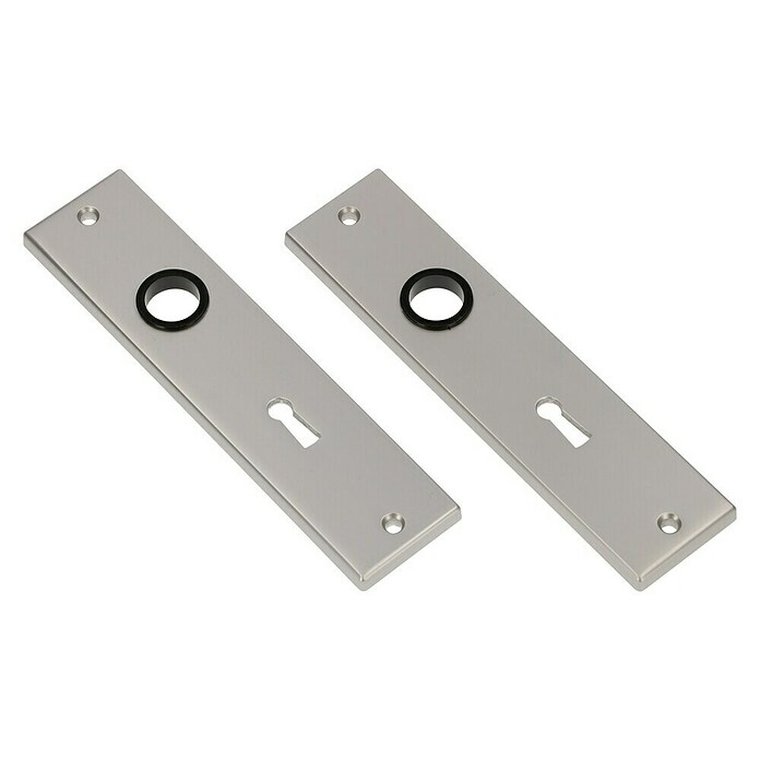 Deurbeslag klikschild Solid recht 56 mm (Aluminium) | BAUHAUS