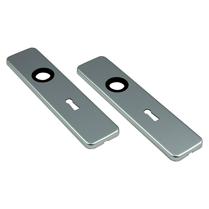 Deurbeslag klikschild sleutelgat recht 56 mm (Aluminium) | BAUHAUS