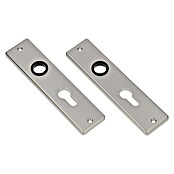 Deurbeslag langschild PC recht Solid 72 mm (Aluminium) | BAUHAUS
