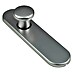 Kortschild met knop klik blind ovaal 