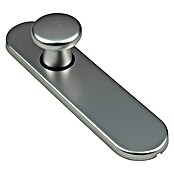 Kortschild met knop klik blind ovaal (Aluminium) | BAUHAUS