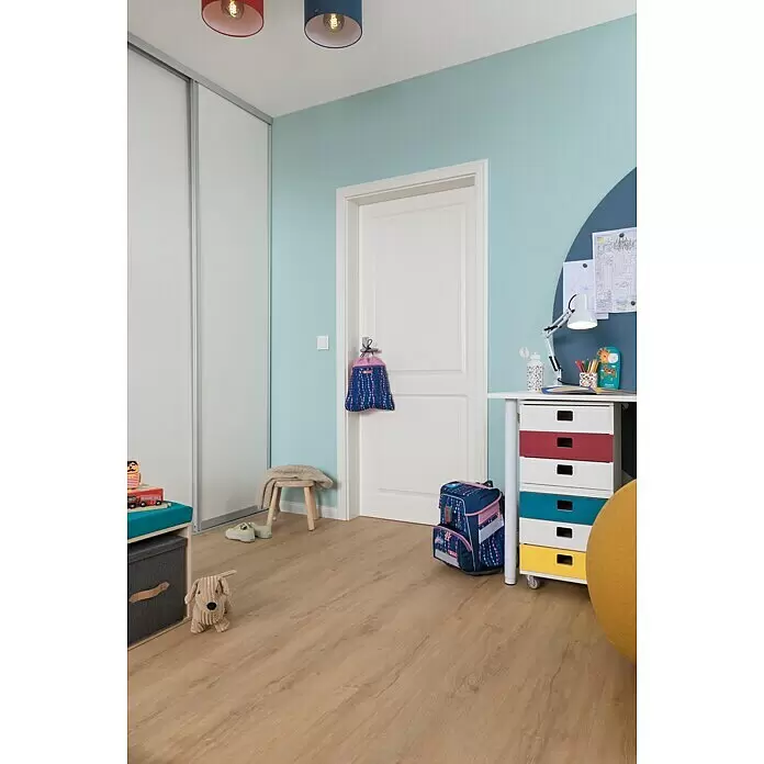 b!design Vinylboden Rigid Maxi - Ashton Eiche, Landhausdiele, 1.220 x 228 x 4,8 mm - Stimmungsaufnahme