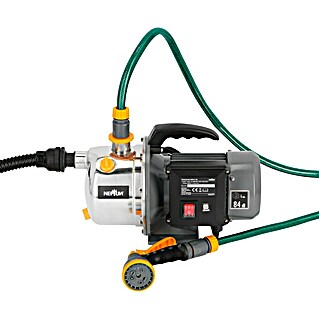 Neptun Bomba de agua para jardín NGP-E 100 SET (1.000 W, Capacidad de bombeo máx.: 4.600 l/h)