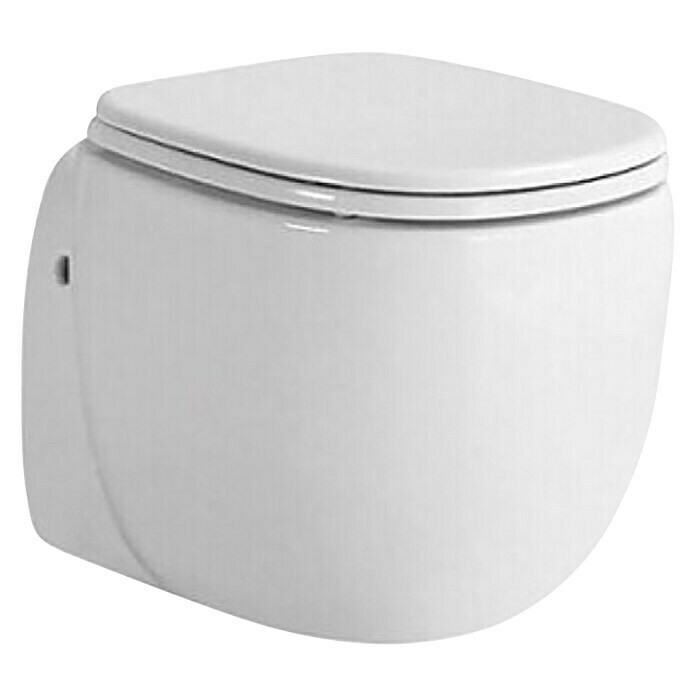 Best Design Hangend toiletset Quali (Met spoelrand, Spoelvorm: Diep, Glanzend Wit) | BAUHAUS