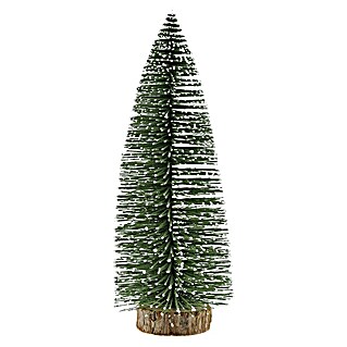Dekoartikel Baum (Grün, Kunststoff, Rund, 1 Stk.)