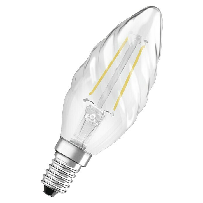 Voltolux LED-Leuchtmittel Filament (2 W, Warmweiß, E14)