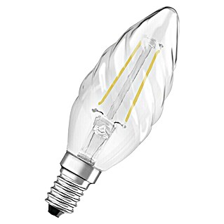Voltolux LED-Lampe Filament (E14, Nicht Dimmbar, Warmweiß, 230 lm, 2,8 W)