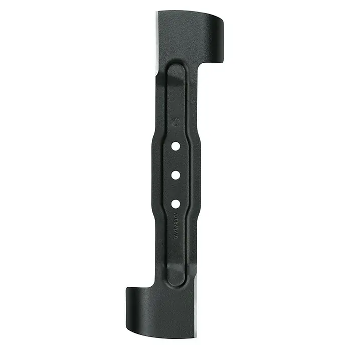 Bosch Messerbalken - Rotak 37 - Abgebildet ist ein Mähbalken, ein essentielles Werkzeug für effizientes Rasenmähen, das durch sein robustes Design und scharfe Klingen besticht.