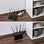 Hama Caja de cables (23,5 x 12 x 11,5 cm, Negro) | BAUHAUS