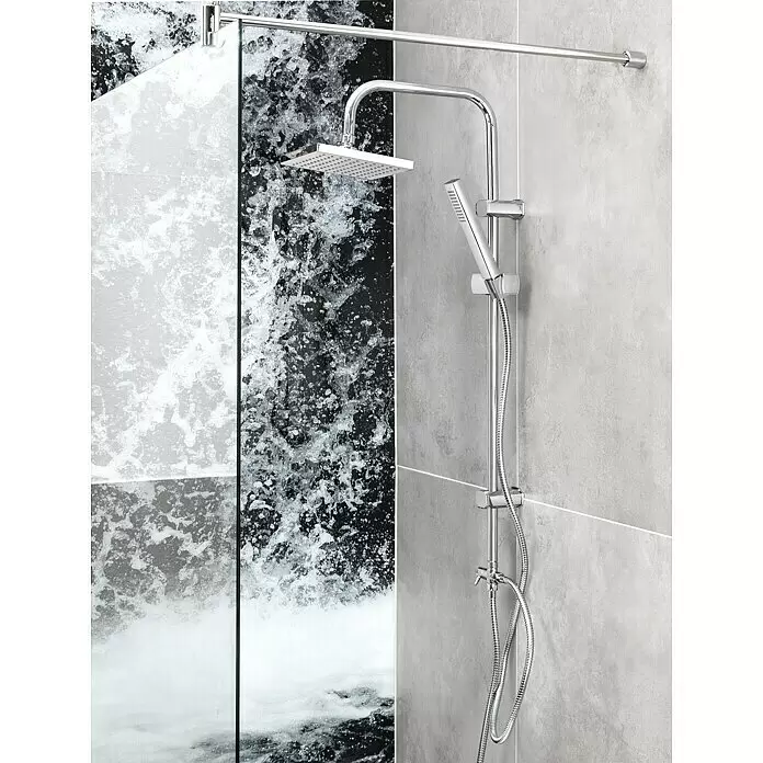 Mixomat Duschsystem Boston - Anzahl Strahlarten: 1 Stk., Chrom - Stimmungsaufnahme