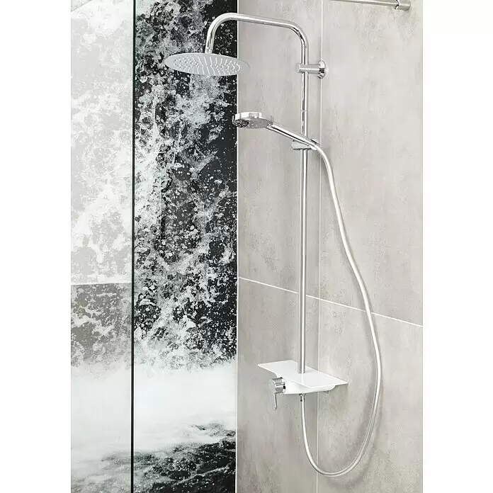 Camargue Duschsystem Texas - Anzahl Strahlarten: 3 Stk., Chrom - Stimmungsaufnahme