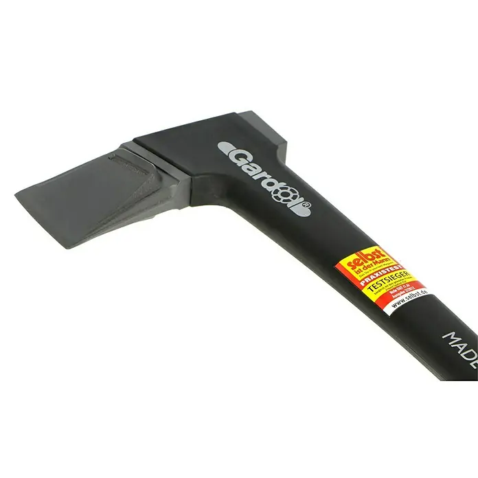 Gardol Profilinie Spaltaxt - 2,5 kg, 73 cm - Axt von Gardol, ein nützliches Werkzeug für die Gartenarbeit oder den Wald. Die Axt hat eine graue Klinge und einen ergonomischen Griff.