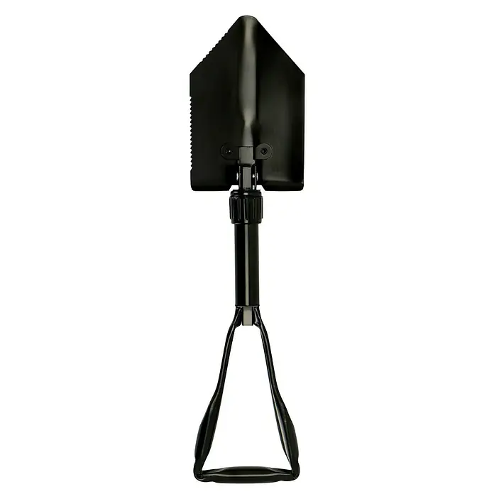 Freund Victoria Klappspaten - Mit Tritt, Schwarz - Hier ist ein tragbarer Klappspaten, der sich ideal für Outdoor-Abenteuer, Camping oder Notfallsituationen eignet. Er ist kompakt und langlebig.