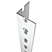 Simonrack Simonclick Perfil angular (L x An x Al: 297 x 3,9 x 3,9 cm, Blanco) | BAUHAUS