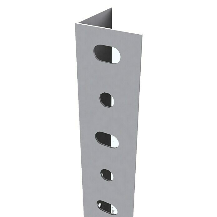 Perfil para estantería metálica de acero de 300 x 3,5 cm (largo x