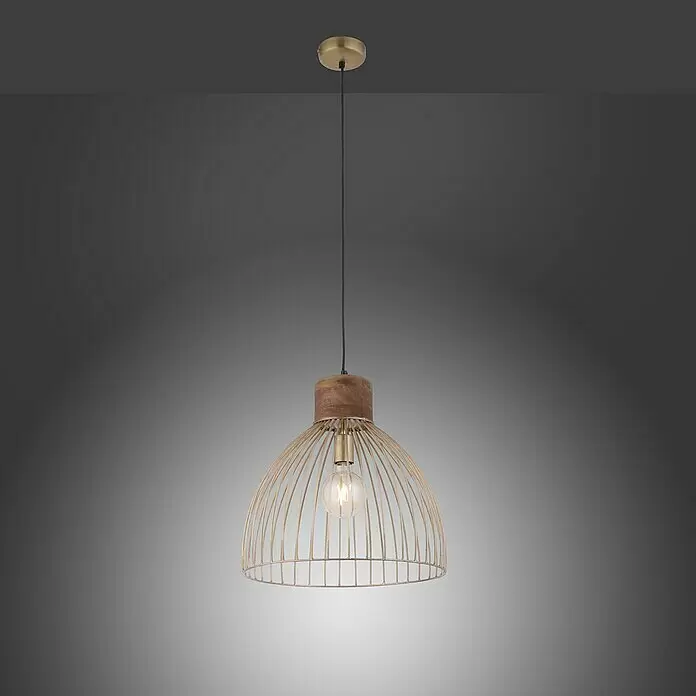 Just Light Pendelleuchte - 25 W, L x B x H: 40 x 40 x 120 cm, E27 - Stimmungsaufnahme