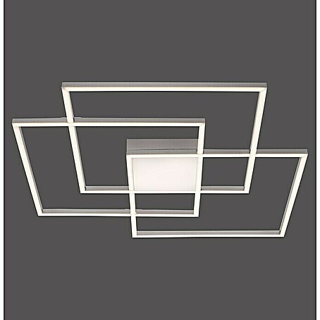 Just Light LED-Deckenleuchte Asmin (12 W, 75 x 75 cm, Stahl, Mehrfarbig)