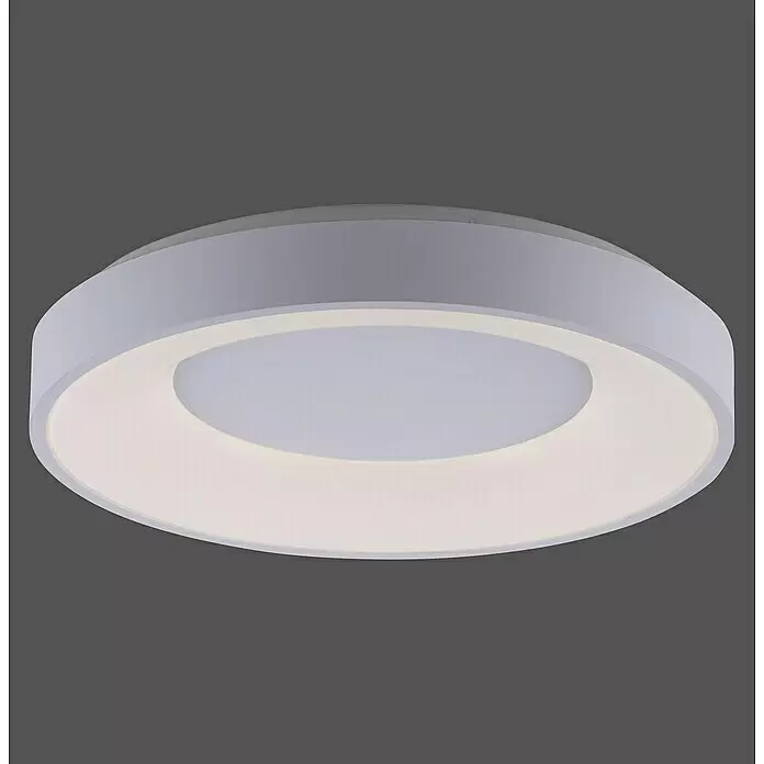 Just Light LED-Deckenleuchte rund - 30 W, Ø x H: 48 x 7,8 cm, Weiß, Sonstige - Stimmungsaufnahme