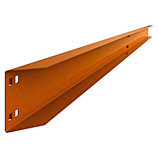 Simonrack Simontaller Travesaño para estanterías de carga pesada U1222 (L x An x Al: 2.100 mm x 6,9 cm x 3 cm, Naranja)