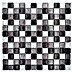 Mosaikfliese Quadrat Crystal XCM 8BS18 