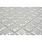 Mosaikfliese Quadrat Eco Uni SANDY 12 (31,5 x 31,5 cm, Weiß, Glänzend)