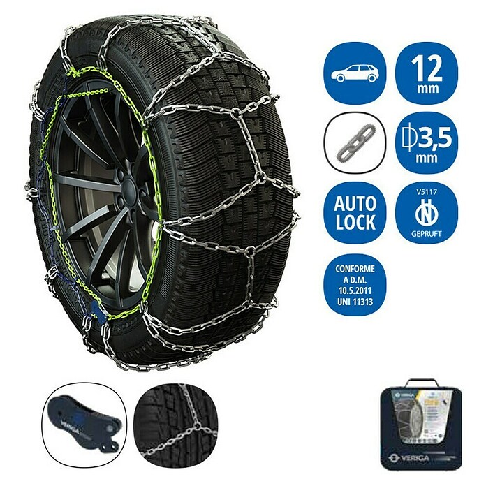 Veriga Snežna veriga PRO COMPACT 12-070  (Število parov: 1 kos) | 2810 - Winterartikel | BDDI - Winter | BDD - Autozubehör | BD - Autozubehör | B - Werkz/Masch/Maschzubeh/Auto | BAUHAUS