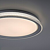 Just Light LED-Deckenleuchte rund (24 W, Ø x H: 40 x 7,4 cm, Silber, Tageslichtweiß) | BAUHAUS