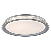 Just Light LED-Deckenleuchte rund (24 W, Ø x H: 40 x 7,4 cm, Silber, Tageslichtweiß) | BAUHAUS