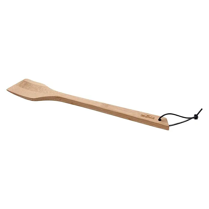 Kingstone Grillgutwender - Länge: 38 cm - Holzspatel mit Aufhängeschlaufe. Ideal zum Kochen und Wenden von Speisen in der Küche.