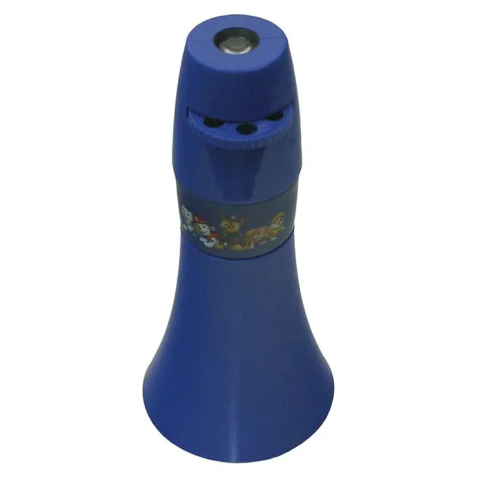Niermann Taschenlampe Projektor Paw Patrol - Blau, Batteriebetrieben, Kunststoff - Blaue Spielzeug-Megaphon mit Paw Patrol-Motiv, ideal für Kinder, um fantasievolle Spiele zu spielen und Spaß zu haben.