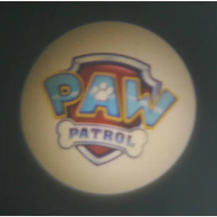 Niermann Taschenlampe Projektor Paw Patrol - Blau, Batteriebetrieben, Kunststoff - Ein niedlicher PAW Patrol Aufkleber mit dem Logo der beliebten Kinderserie, perfekt für Fans.