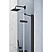 GEO Hit Pro Eckdusche B-PE430 (80 x 80 x 202,2 cm, Beschichtet, Schwarz, Glasstärke: 6 mm) | BAUHAUS