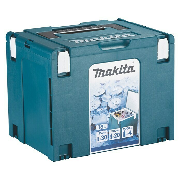 Makita Kühlbox MAKPAC Gr. 418 l Diagonal View