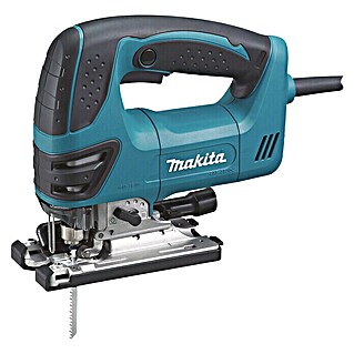 Makita Caladora eléctrica 4350FCTJ (800 /min - 2.800 /min, Profundidad de corte máx. en madera: 135 mm, Número de niveles de elevación del péndulo: 4 ud.)