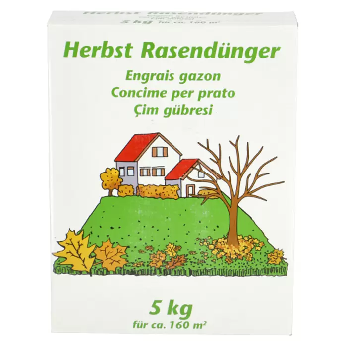 Rasendünger - 5 kg, Max. Anwendungsfläche: 160 m²