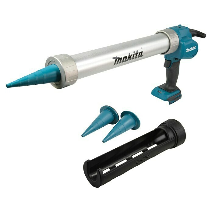 Makita Akku-Kartuschenpresse DCG180ZX18 V, Li-Ionen, Ohne Akku, Geeignet für: 310 ml Kartuschen Diagonal View