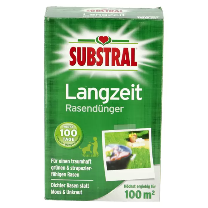 Substral Rasendünger - 2 kg, Max. Anwendungsfläche: 100 m²