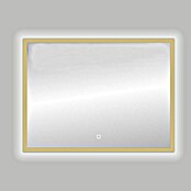 Best Design Lichtspiegel Nancy Isola (100 x 80 cm, Mat Goud, Lichtbron) | BAUHAUS