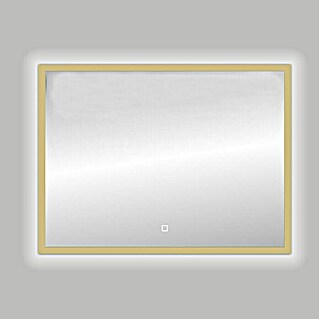 Best Design Lichtspiegel Nancy Isola (100 x 80 cm, Mat Goud, Lichtbron)